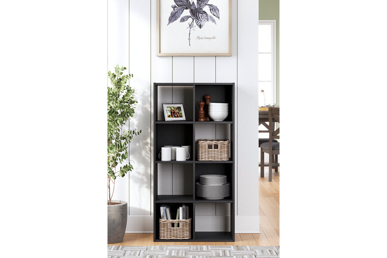 Langdrew Black Eight Cube Organizer - EA4957-4X2 - Luna Furniture - Dallas Store