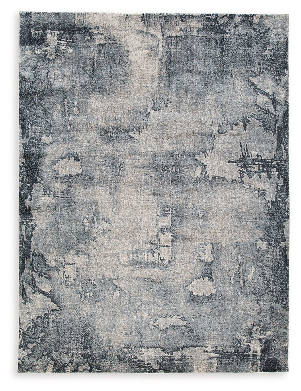 Langrich Blue/Gray/Cream Medium Rug - R406132 - Luna Furniture - Dallas Store