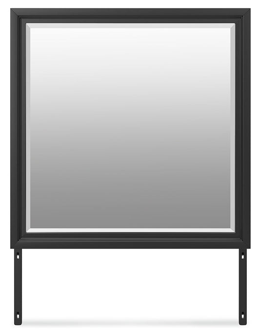 Lanolee Black Bedroom Mirror (Mirror Only) - B687-36 - Luna Furniture - Dallas Store