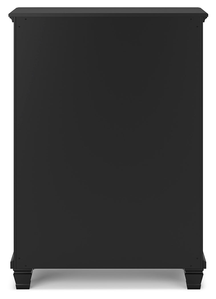 Lanolee Black Chest of Drawers - B687-46 - Luna Furniture - Dallas Store