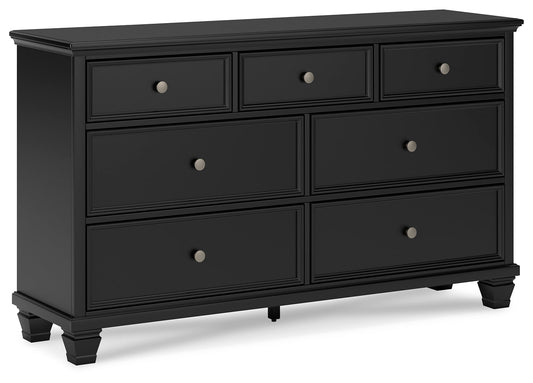 Lanolee Black Dresser - B687-31 - Luna Furniture - Dallas Store