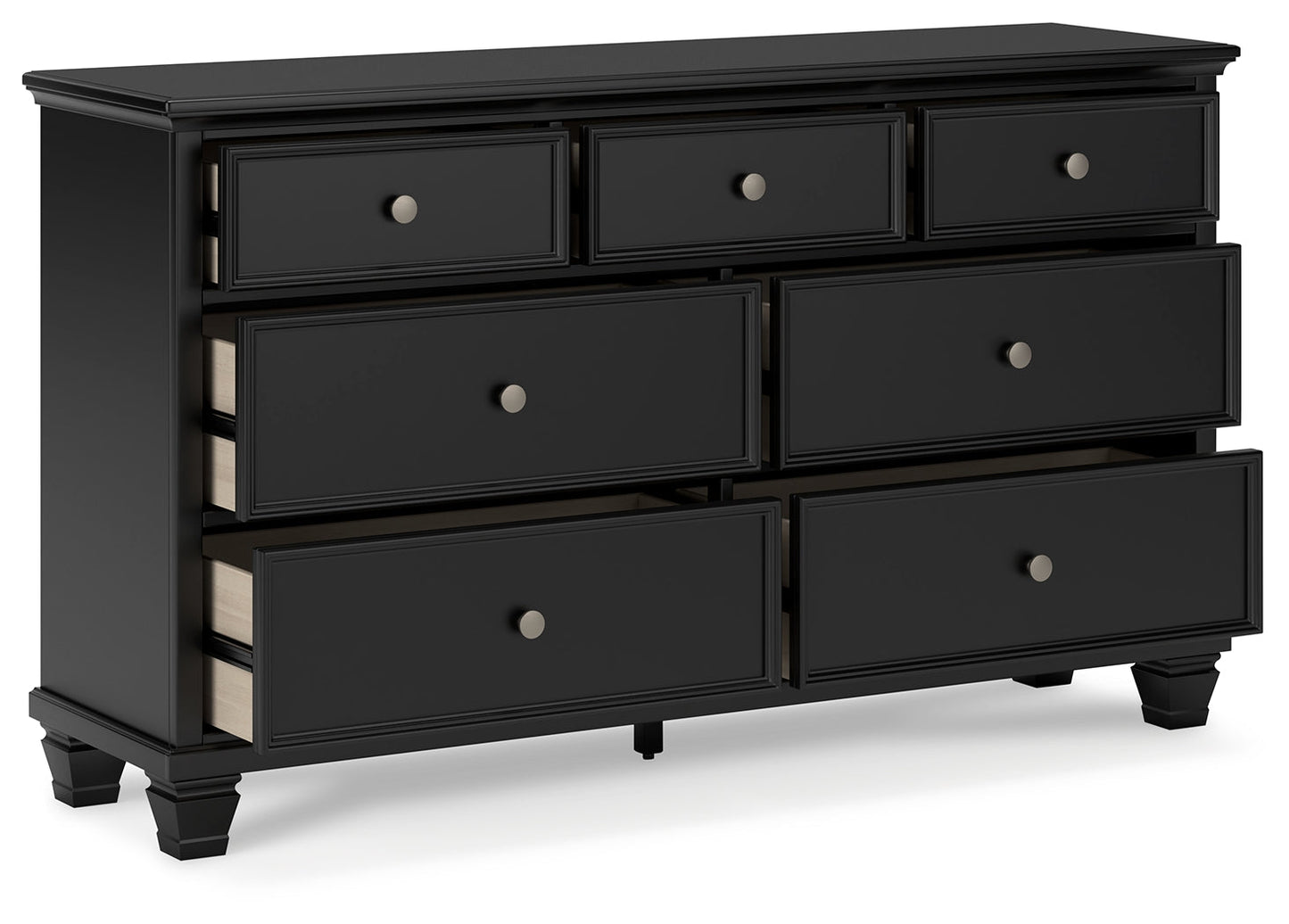 Lanolee Black Dresser - B687-31 - Luna Furniture - Dallas Store