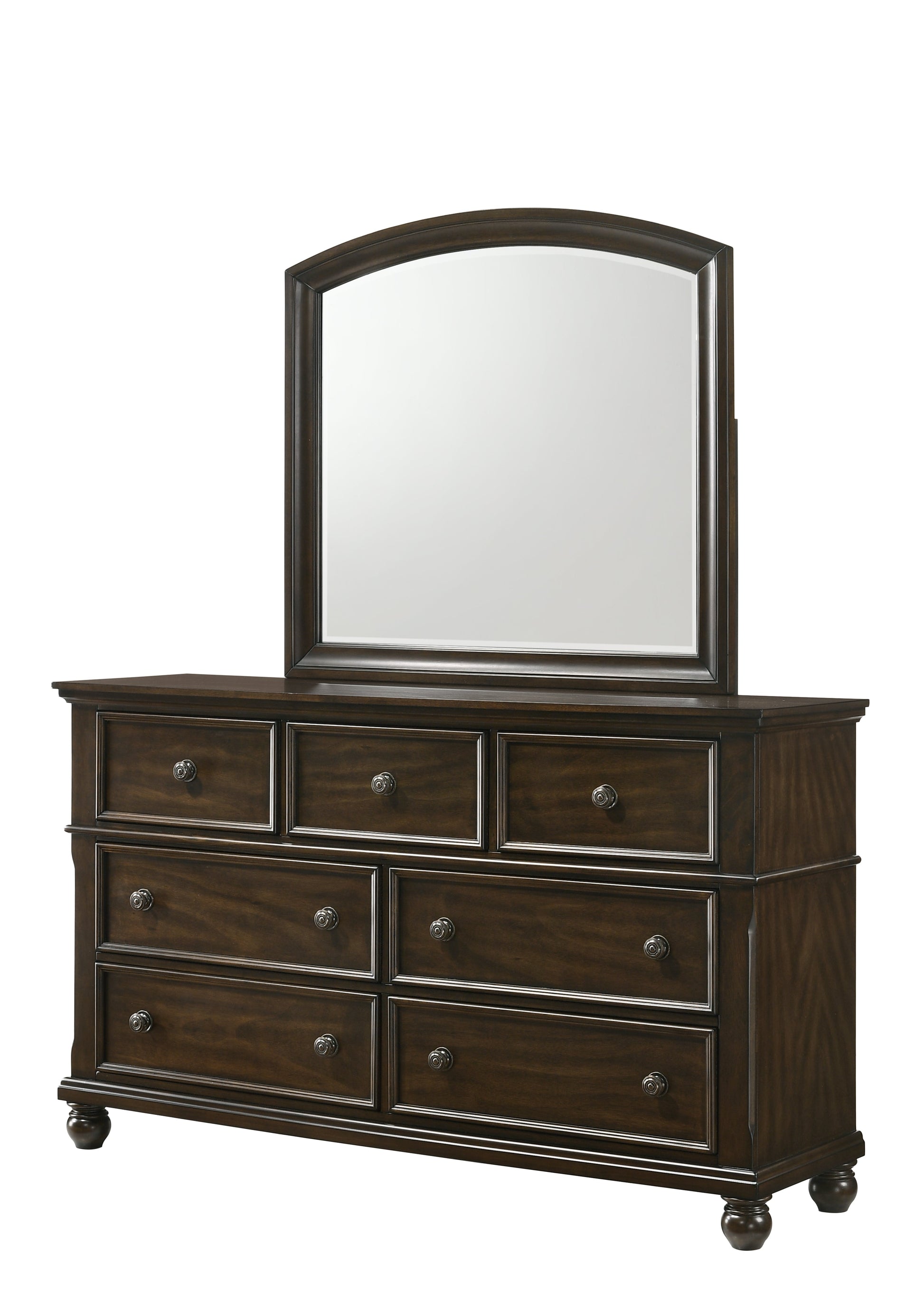 Lara Brown Dresser - B6077-1 - Luna Furniture - Dallas Store