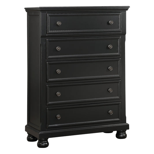 Laurelin Black Chest - 1714BK-9 - Luna Furniture - Dallas Store