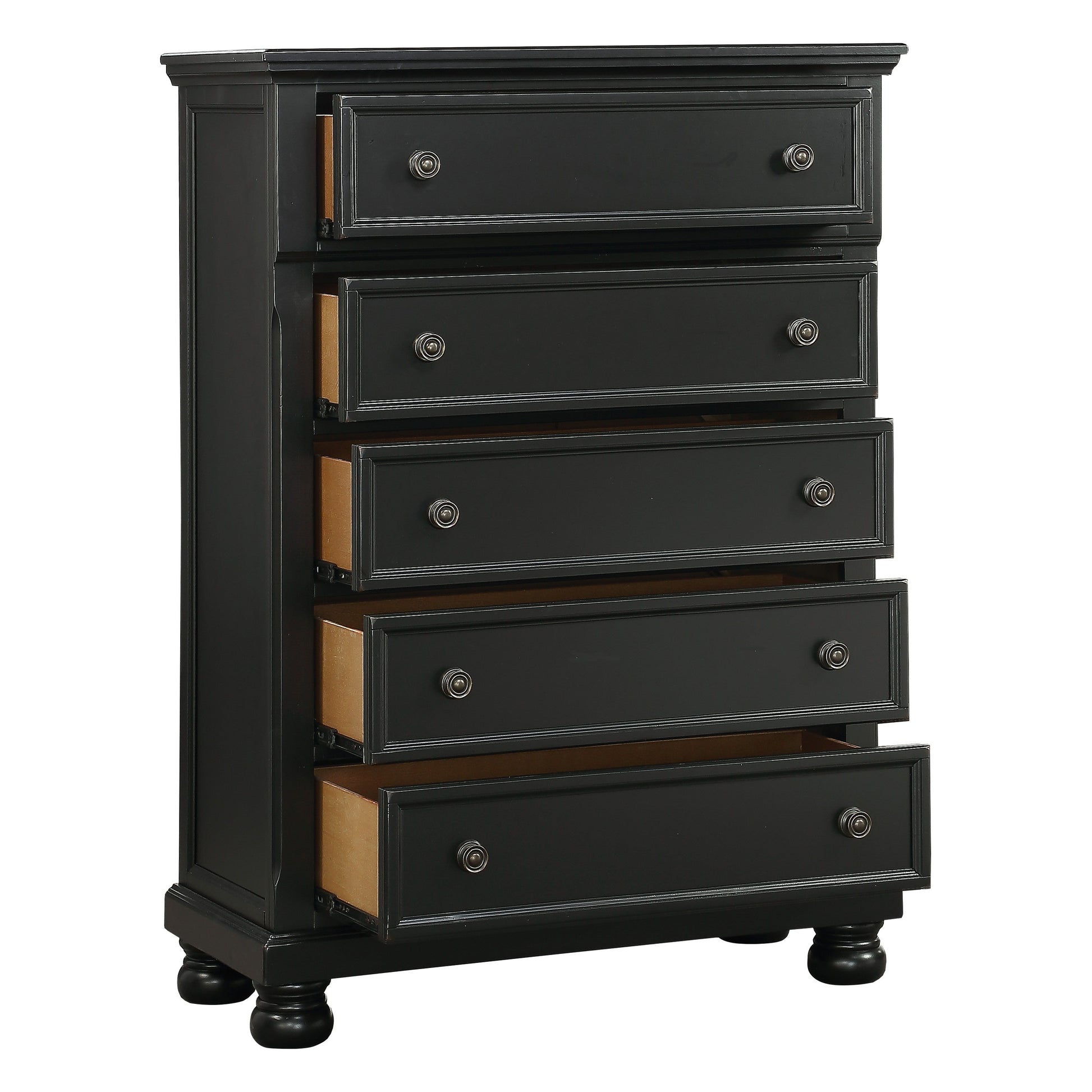 Laurelin Black Chest - 1714BK-9 - Luna Furniture - Dallas Store