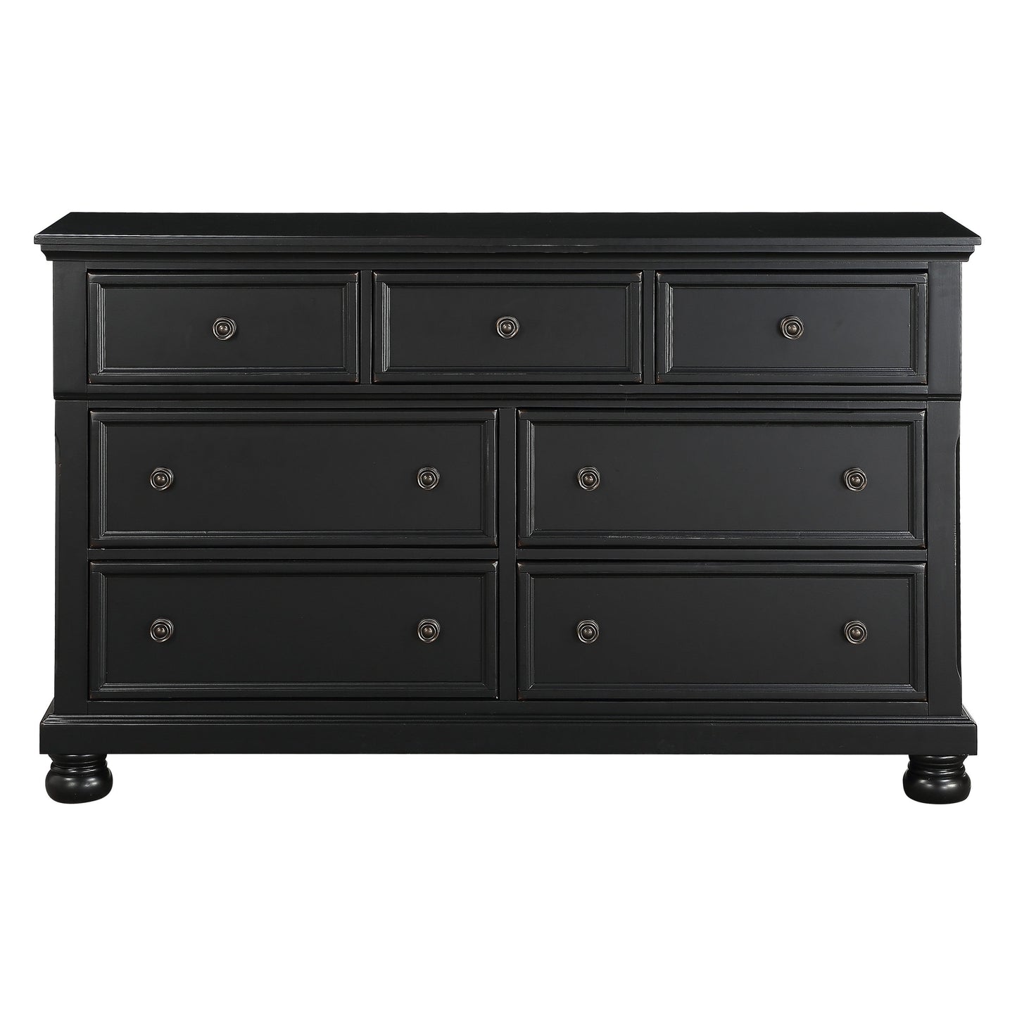 Laurelin Black Dresser - 1714BK-5 - Luna Furniture - Dallas Store