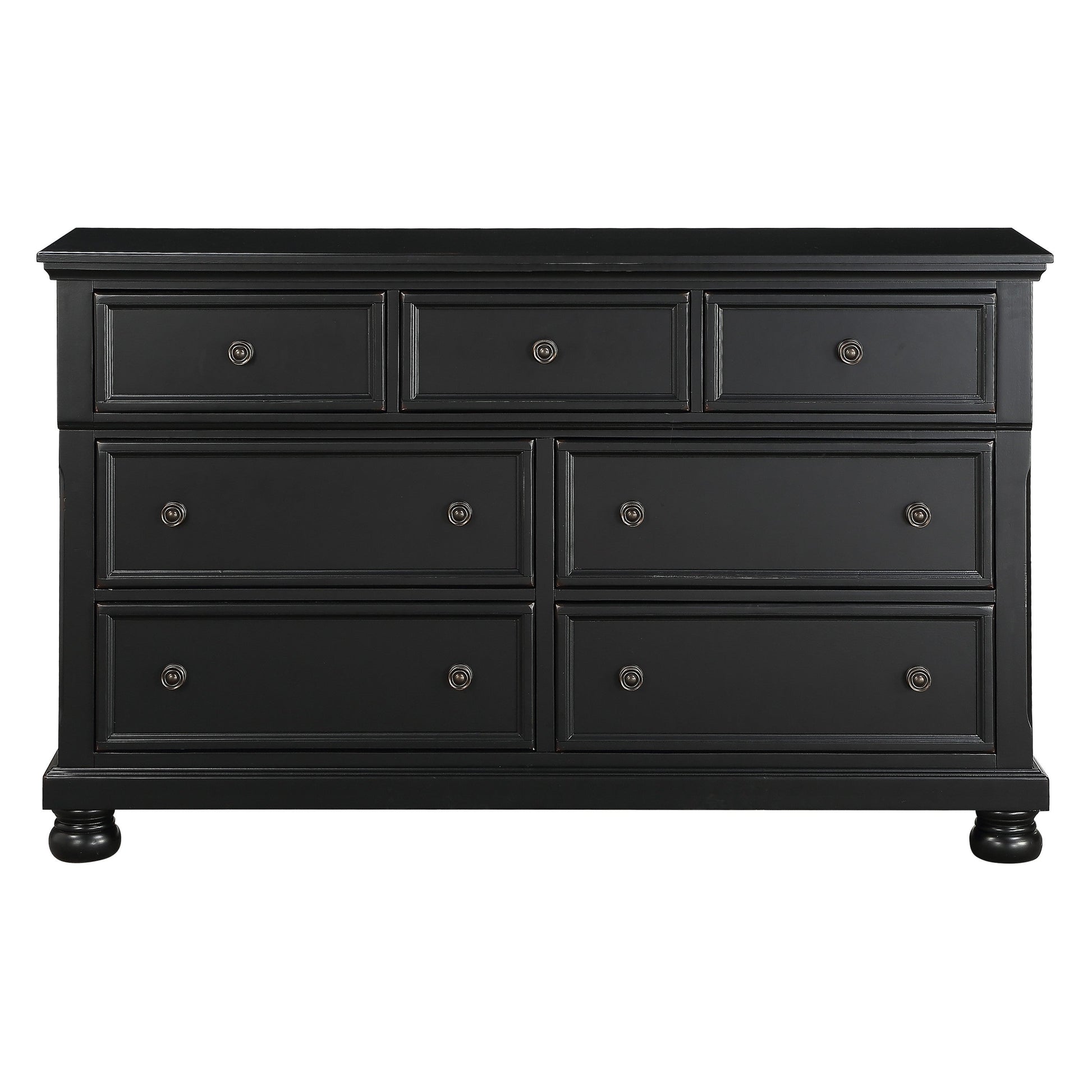 Laurelin Black Dresser - 1714BK-5 - Luna Furniture - Dallas Store