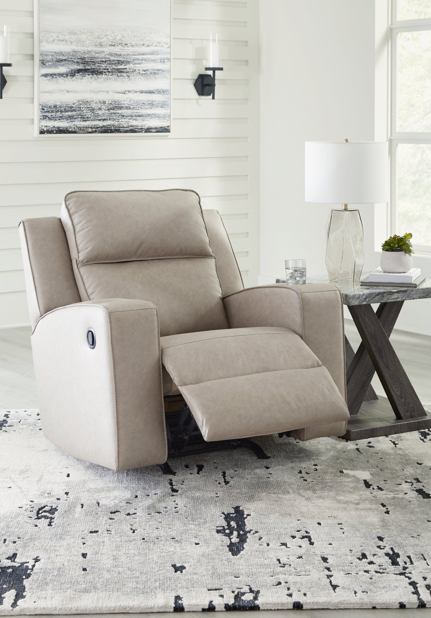 Lavenhorne Pebble Recliner - 6330725 - Luna Furniture - Dallas Store