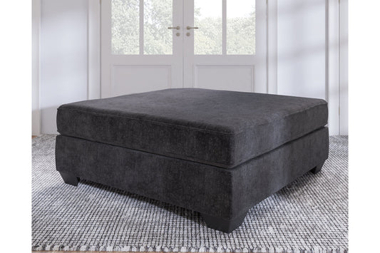 Lavernett Charcoal Oversized Accent Ottoman - 5960308 - Luna Furniture - Dallas Store