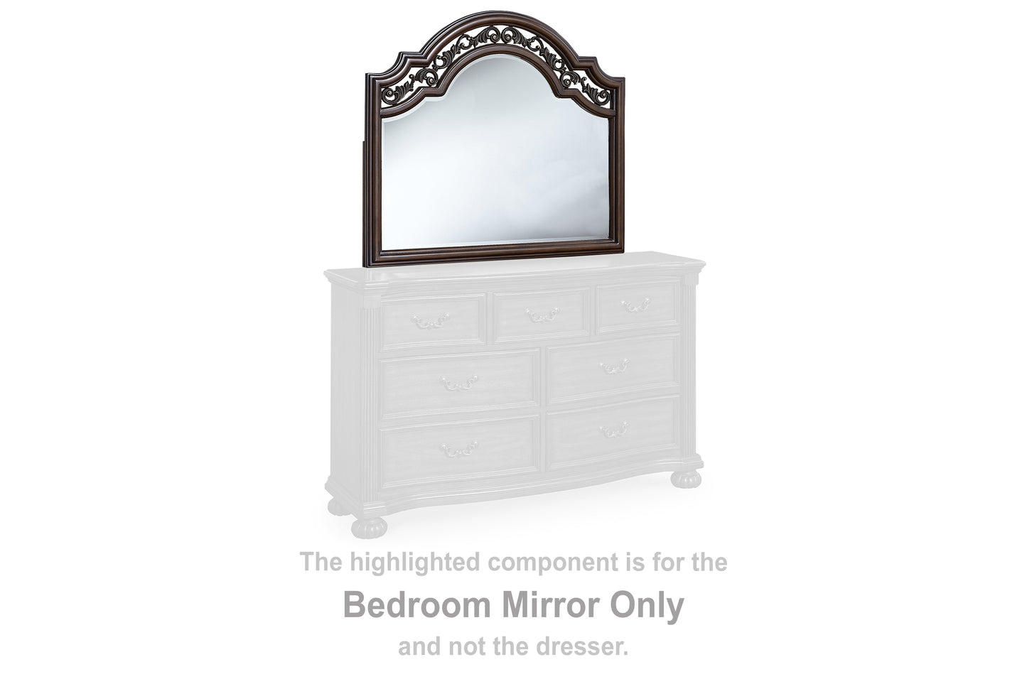 Lavinton Brown Bedroom Mirror - B764-36 - Luna Furniture - Dallas Store