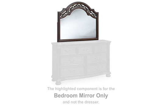 Lavinton Brown Bedroom Mirror - B764-36 - Luna Furniture - Dallas Store