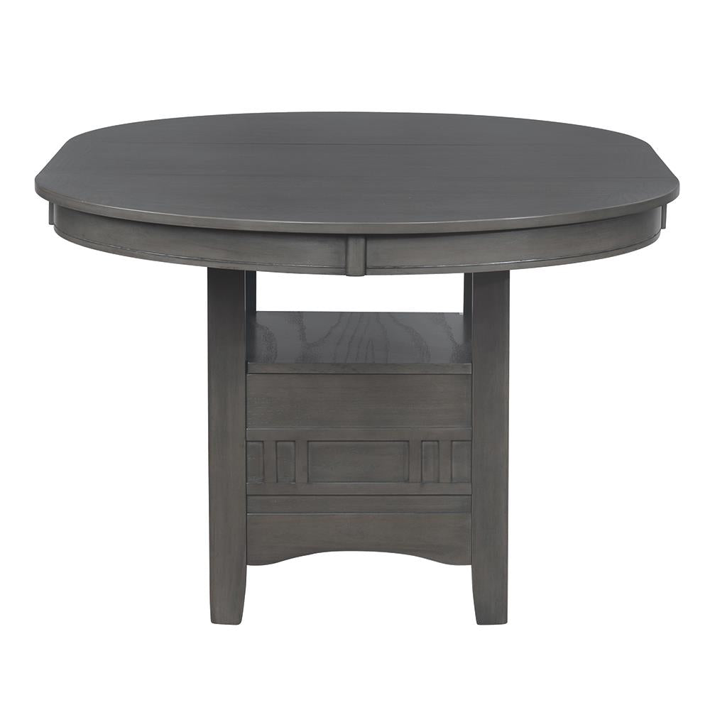 Lavon Medium Gray Dining Table with Storage - 108211 - Luna Furniture - Dallas Store
