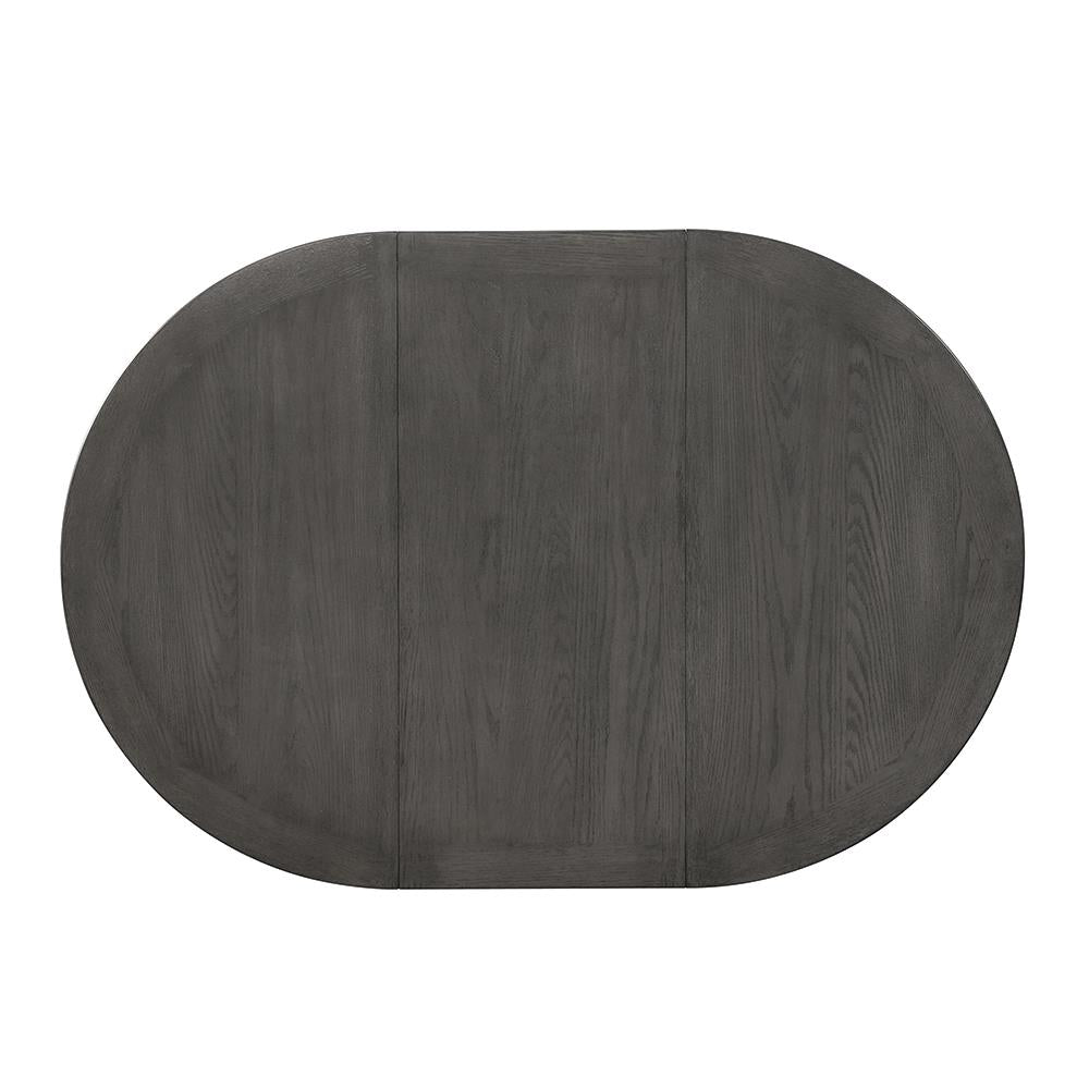 Lavon Medium Gray Dining Table with Storage - 108211 - Luna Furniture - Dallas Store