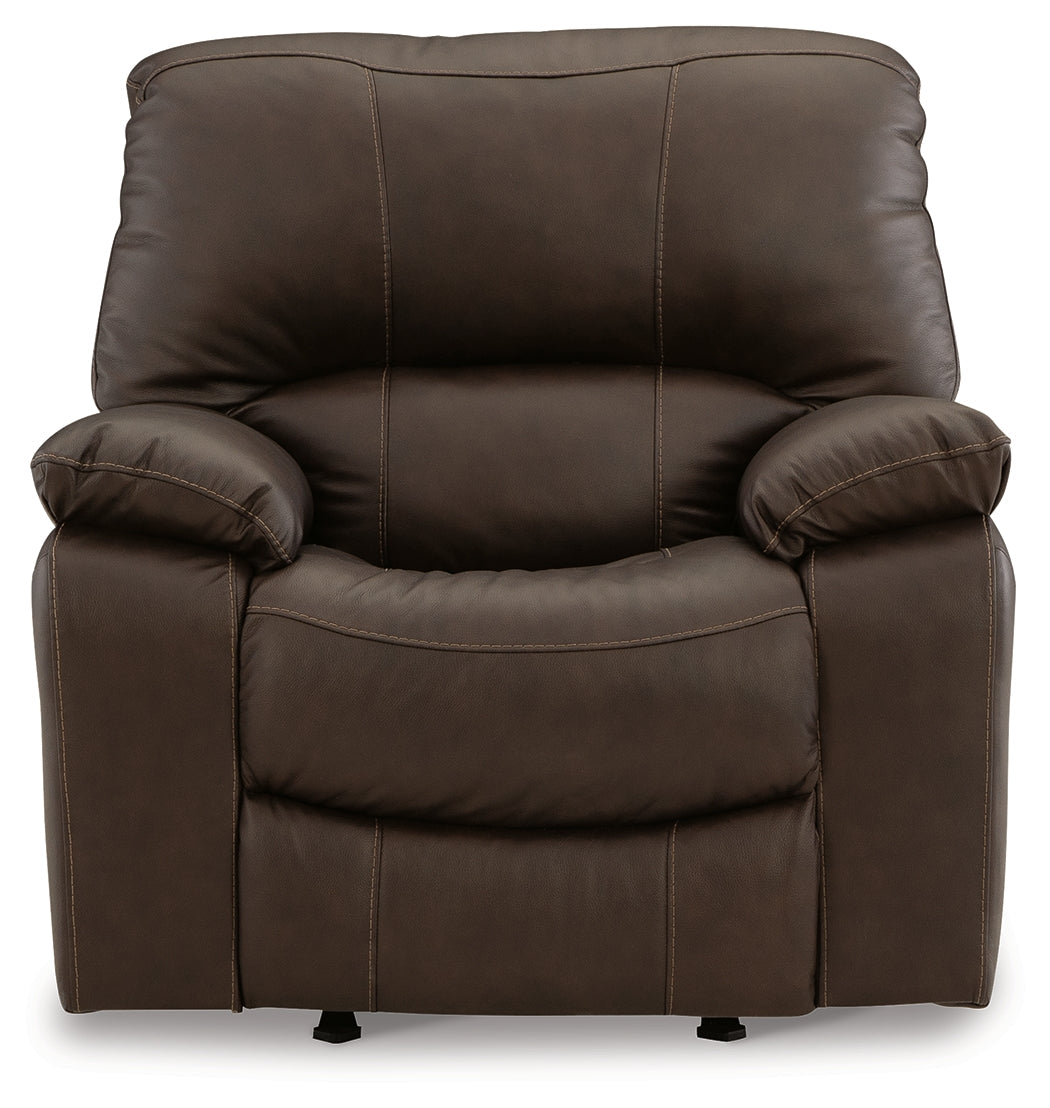 Leesworth Dark Brown Power Recliner - U4380898 - Luna Furniture - Dallas Store