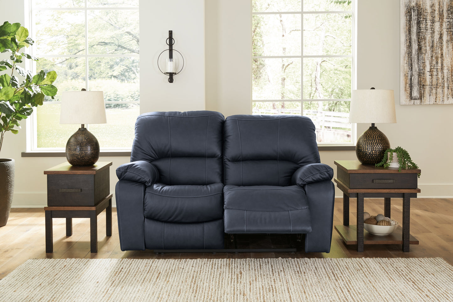 Leesworth Ocean Power Reclining Loveseat - U4380974 - Luna Furniture - Dallas Store