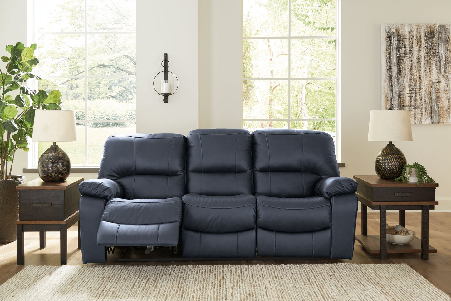 Leesworth Ocean Power Reclining Sofa - U4380987 - Luna Furniture - Dallas Store