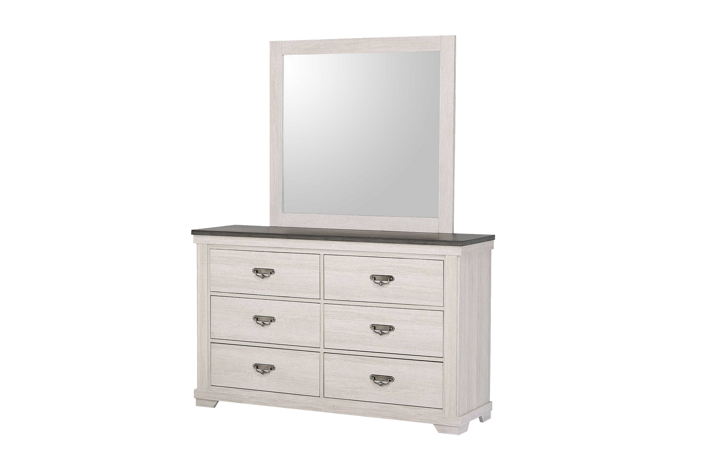 Leighton Cream/Brown Dresser - B8180-1 - Luna Furniture - Dallas Store