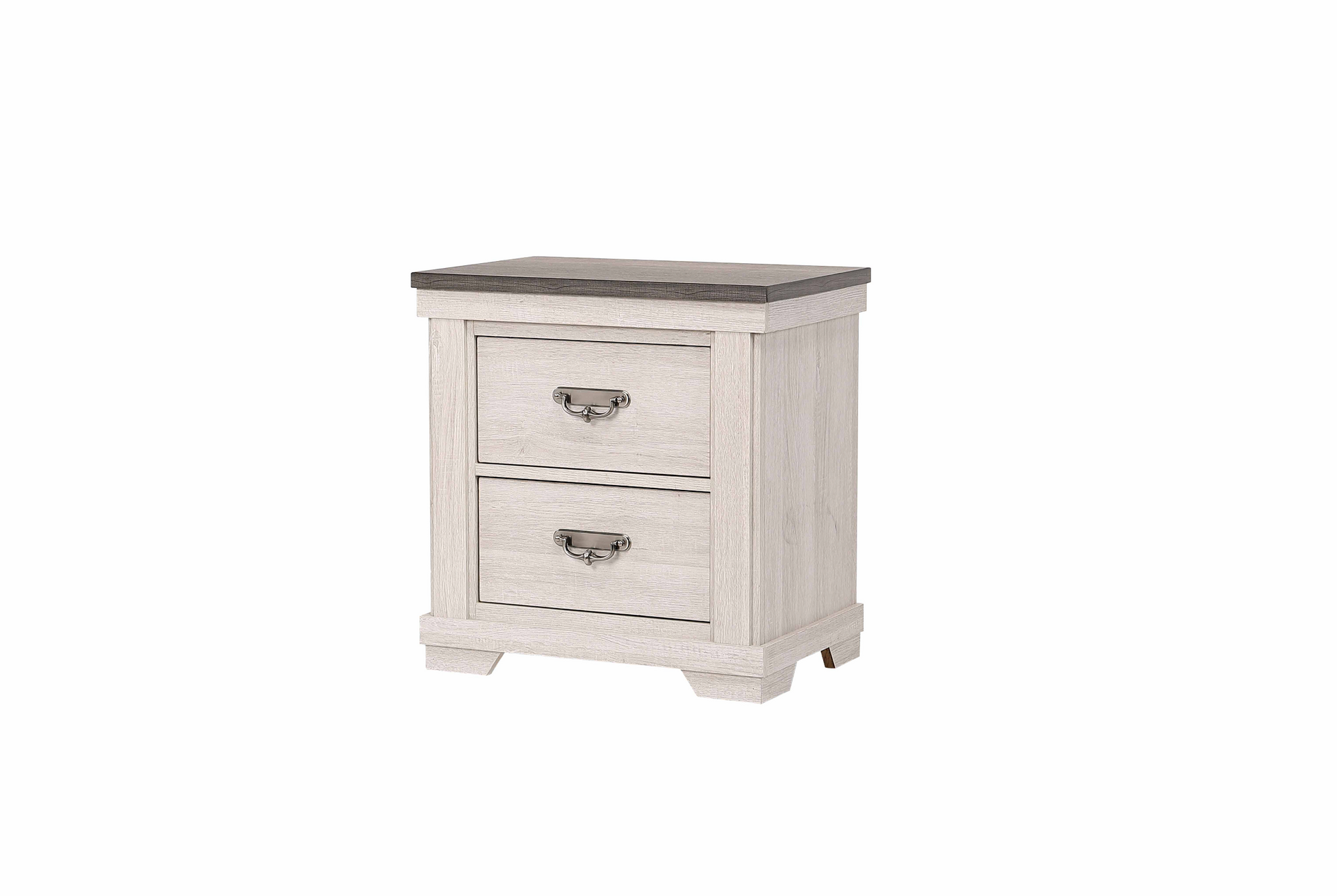Leighton Cream/Brown Nightstand - B8180-2 - Luna Furniture - Dallas Store