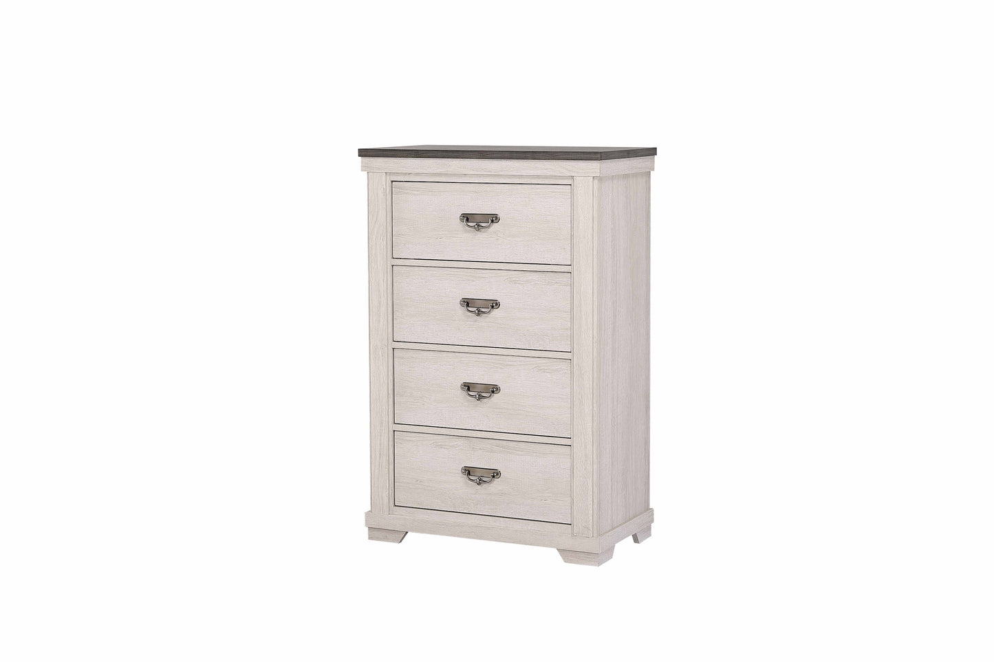 Leighton Cream/Brown Panel Youth Bedroom Set - SET | B8180-T-HBFB | B8180-FT-RAIL | B8180-2 | B8180-4 - Luna Furniture - Dallas Store