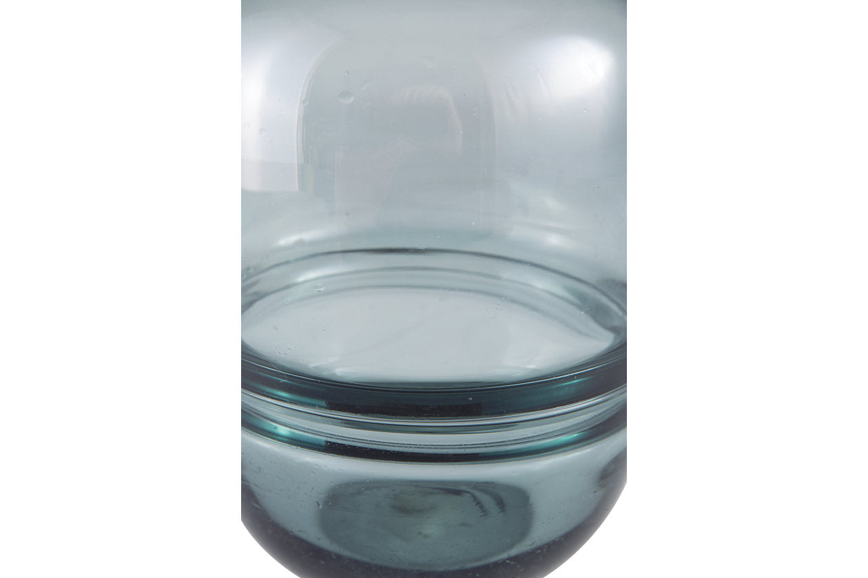 Lemmitt Teal Vase - A2000540 - Luna Furniture - Dallas Store