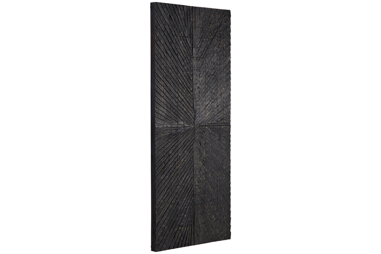 Lenora Antique Black Wall Decor - A8010281 - Luna Furniture - Dallas Store