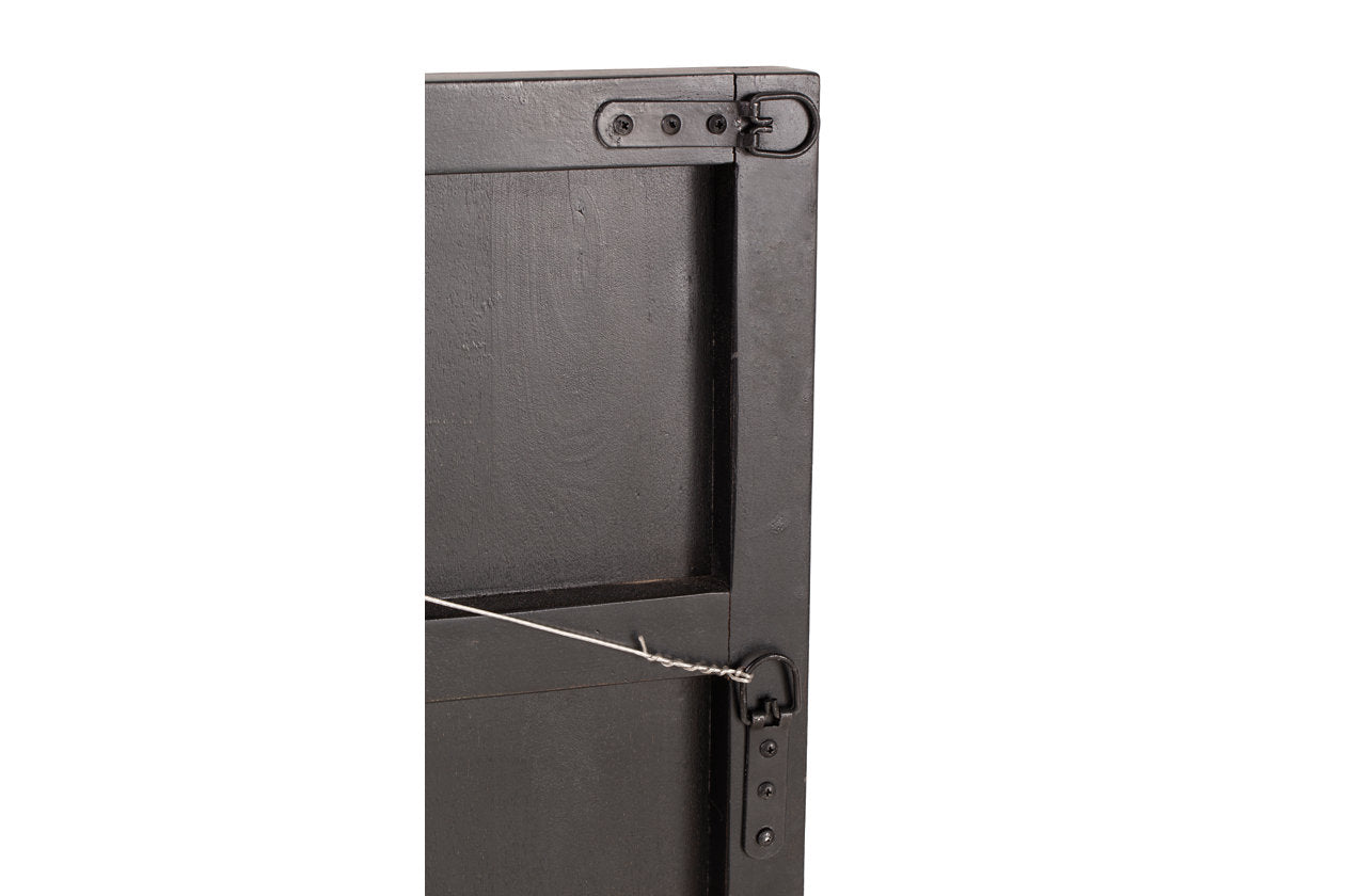 Lenora Antique Black Wall Decor - A8010281 - Luna Furniture - Dallas Store