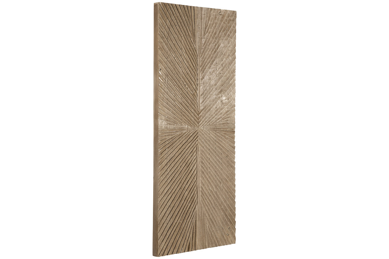 Lenora Distressed Brown Wall Decor - A8010280 - Luna Furniture - Dallas Store