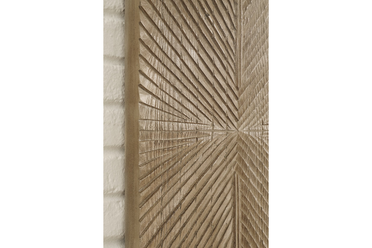 Lenora Distressed Brown Wall Decor - A8010280 - Luna Furniture - Dallas Store
