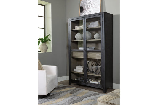 Lenston Black/Gray Accent Cabinet - A4000507 - Luna Furniture - Dallas Store