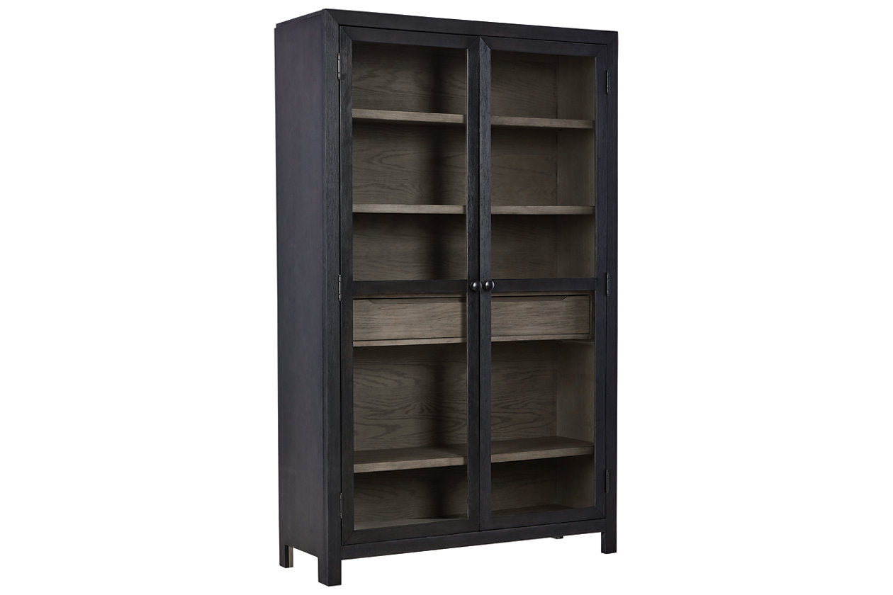 Lenston Black/Gray Accent Cabinet - A4000507 - Luna Furniture - Dallas Store