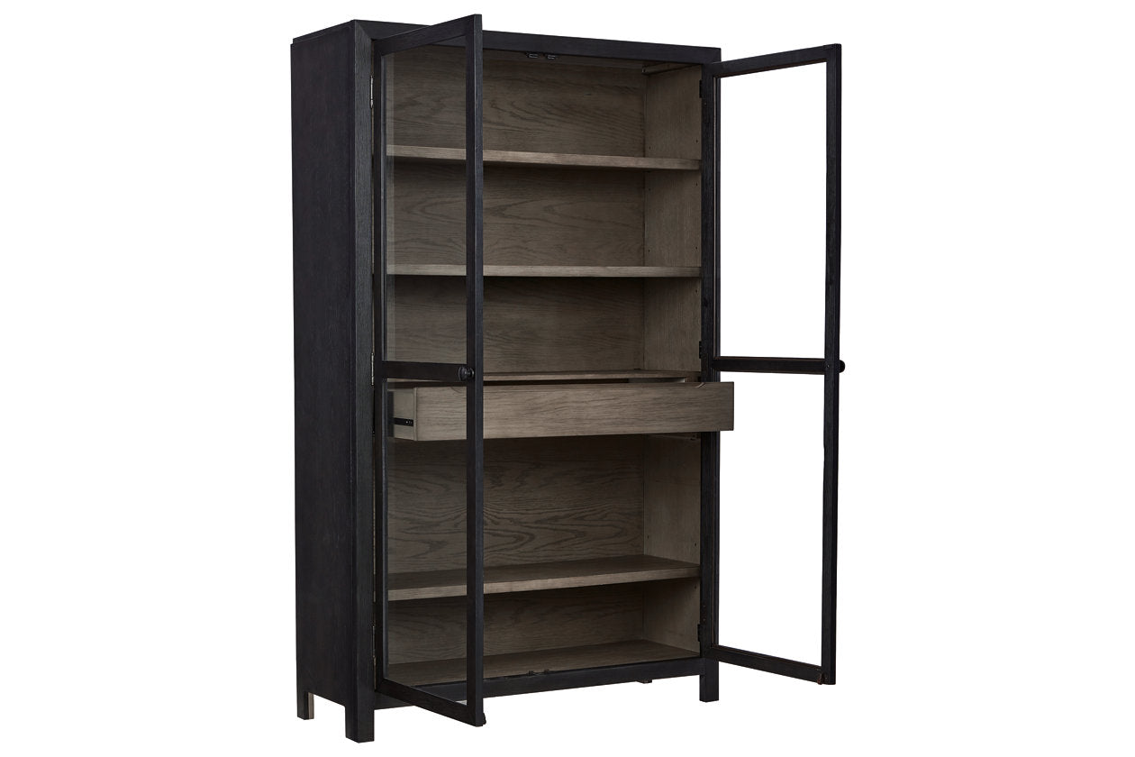 Lenston Black/Gray Accent Cabinet - A4000507 - Luna Furniture - Dallas Store