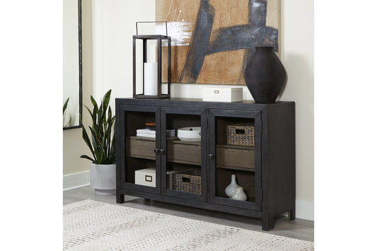 Lenston Black/Gray Accent Cabinet - A4000508 - Luna Furniture - Dallas Store
