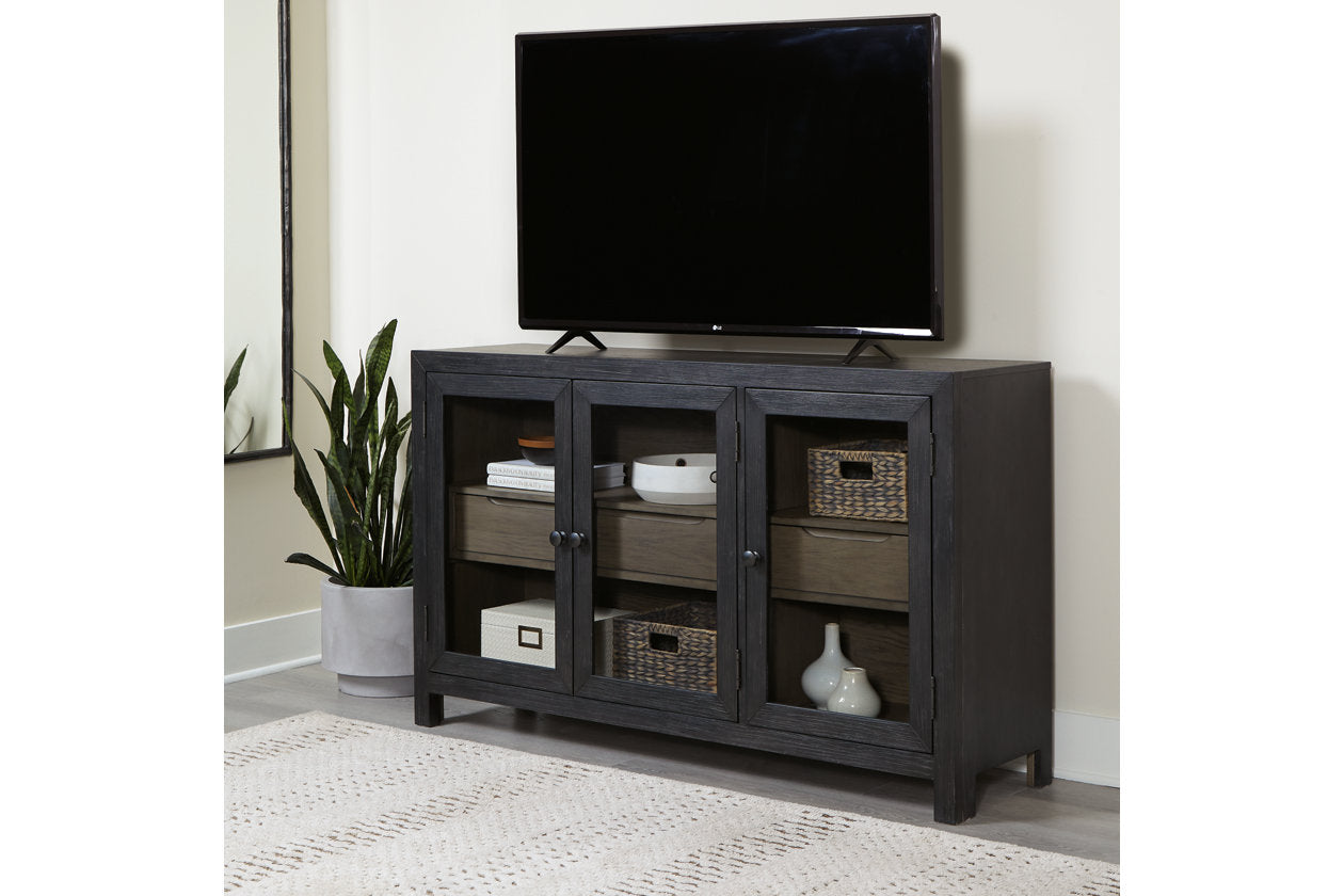 Lenston Black/Gray Accent Cabinet - A4000508 - Luna Furniture - Dallas Store
