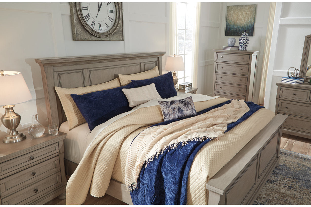 Lettner Light Gray Chest of Drawers - B733-46 - Luna Furniture - Dallas Store