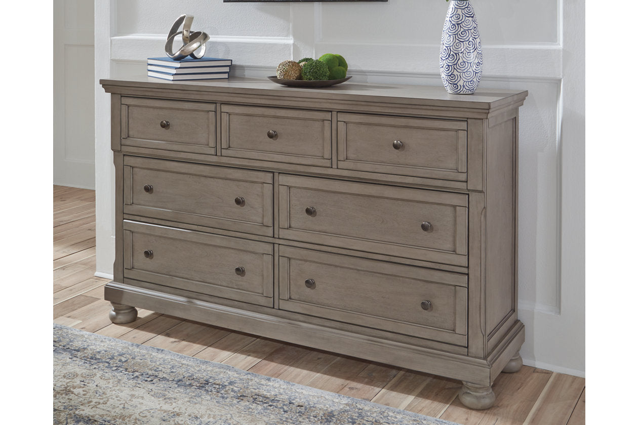 Lettner Light Gray Dresser - B733-31 - Luna Furniture - Dallas Store