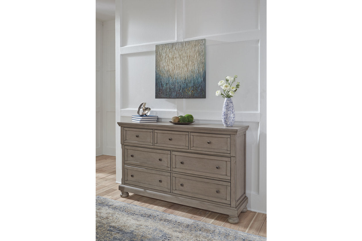 Lettner Light Gray Dresser - B733-31 - Luna Furniture - Dallas Store