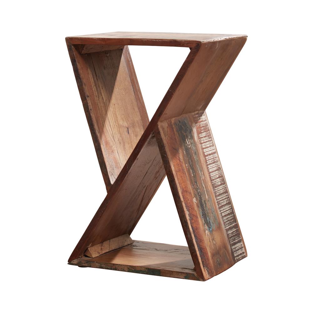 Lily Natural Geometric Accent Table - 910180 - Luna Furniture - Dallas Store
