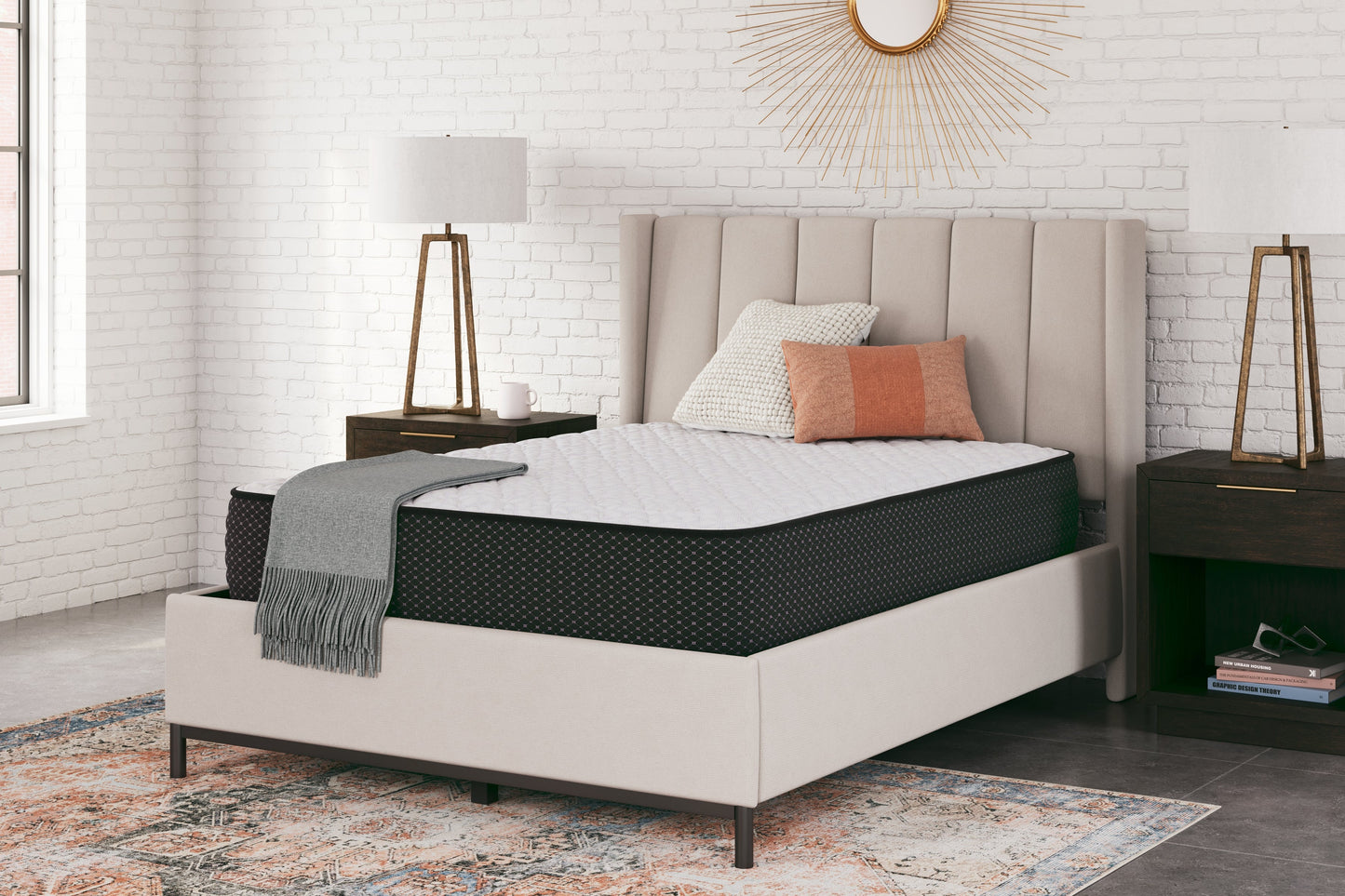 Limited Edition Firm White Queen Mattress - M41031 - Luna Furniture - Dallas Store