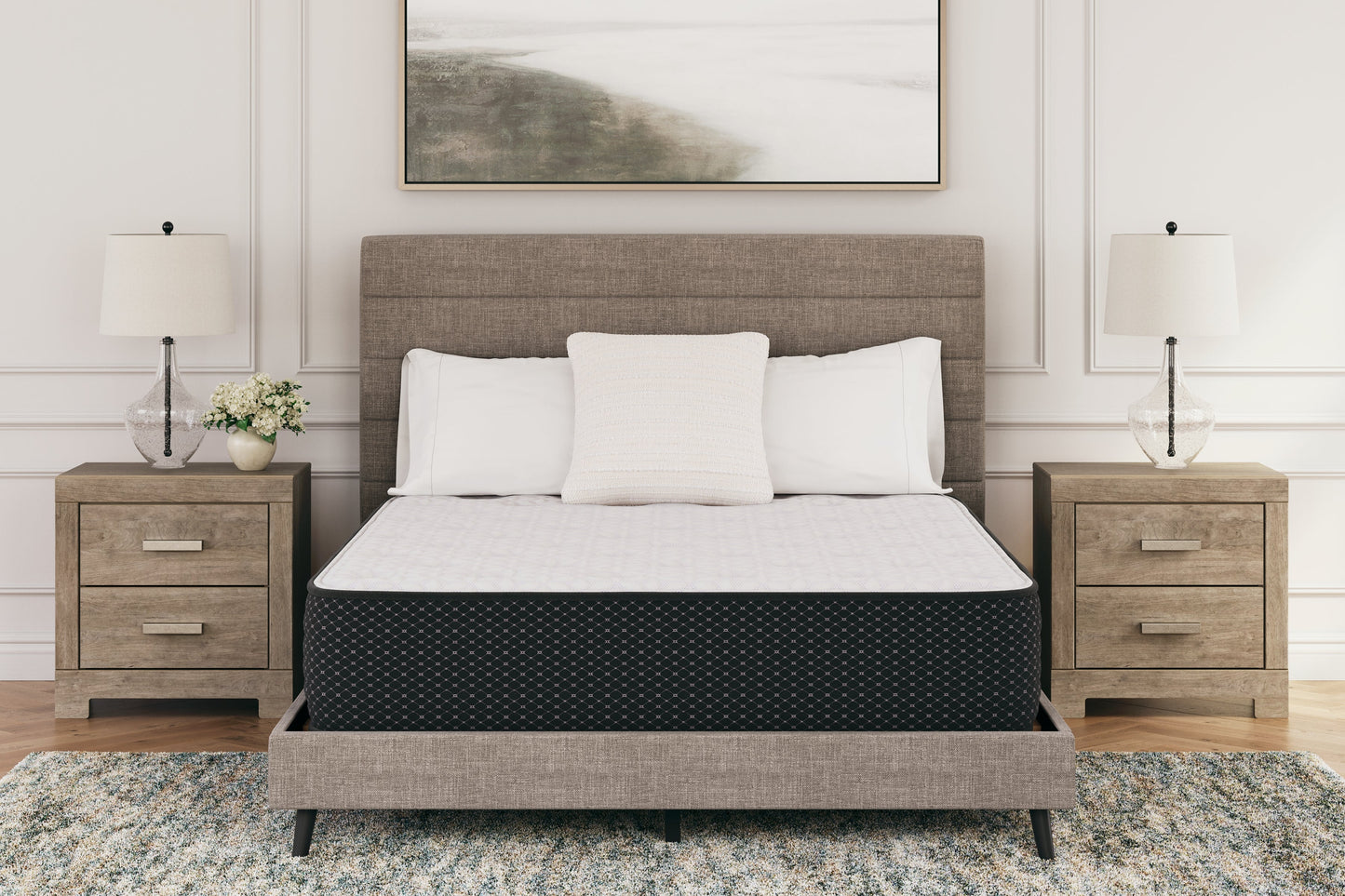 Limited Edition Plush White Queen Mattress - M41131 - Luna Furniture - Dallas Store