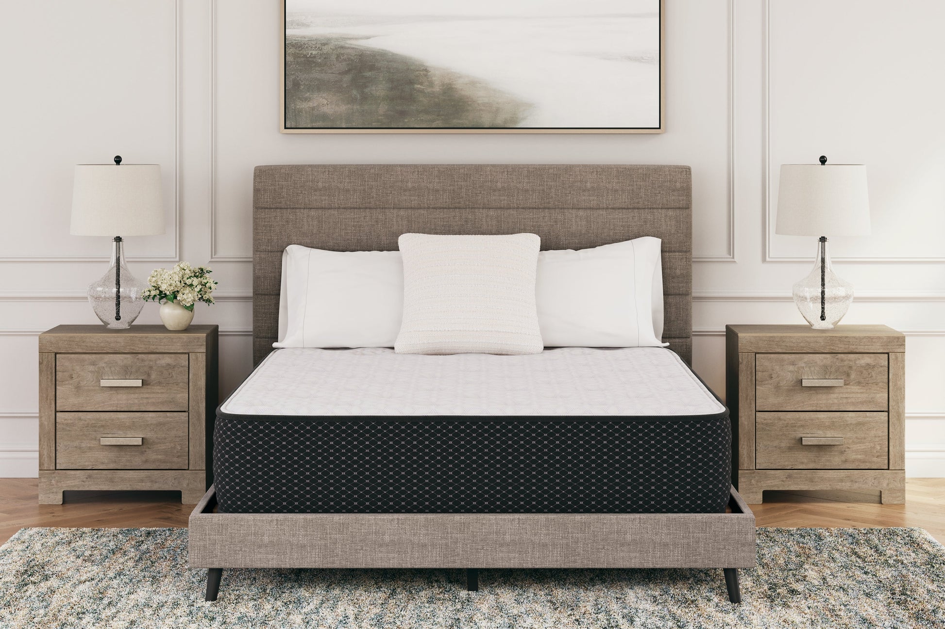 Limited Edition Plush White Twin Mattress - M41111 - Luna Furniture - Dallas Store