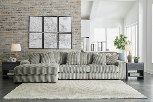 Lindyn Fog 3-Piece LAF Sectional - SET | 2110516 | 2110565 | 2110546 - Luna Furniture - Dallas Store