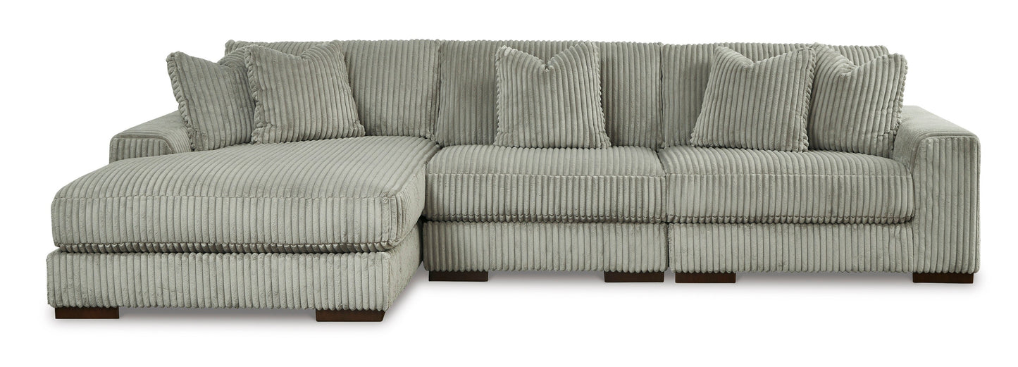 Lindyn Fog 3-Piece LAF Sectional - SET | 2110516 | 2110565 | 2110546 - Luna Furniture - Dallas Store