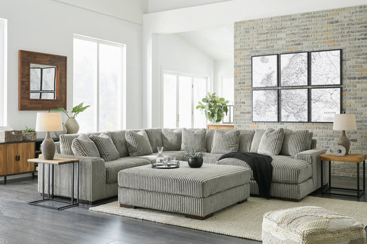 Lindyn Fog 5-Piece RAF Sectional - SET | 2110517 | 2110564 | 2110577 | 2110546(2) - Luna Furniture - Dallas Store