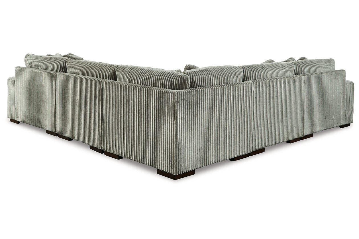 Lindyn Fog 5-Piece RAF Sectional - SET | 2110517 | 2110564 | 2110577 | 2110546(2) - Luna Furniture - Dallas Store
