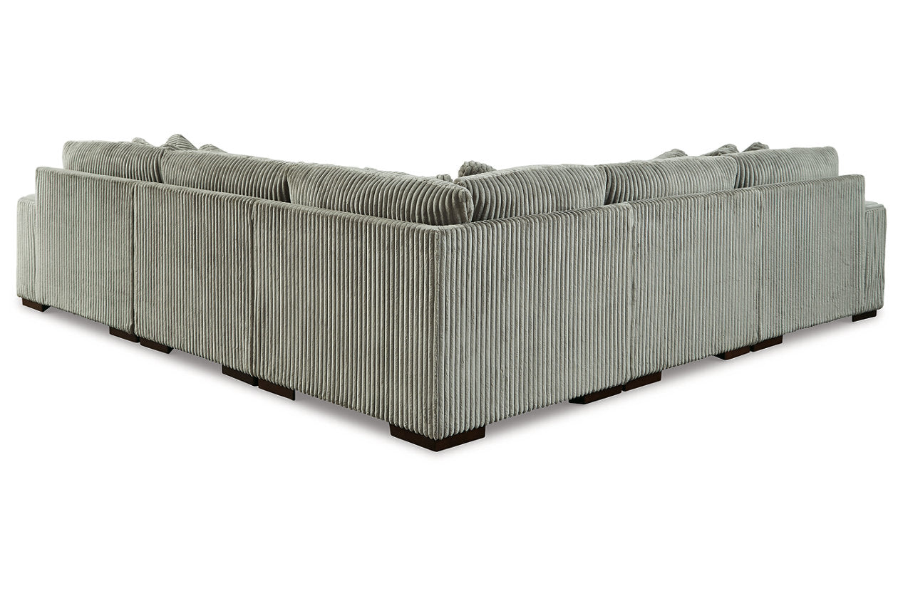Lindyn Fog 5-Piece Sectional - SET | 2110564 | 2110565 | 2110577 | 2110546(2) - Luna Furniture - Dallas Store