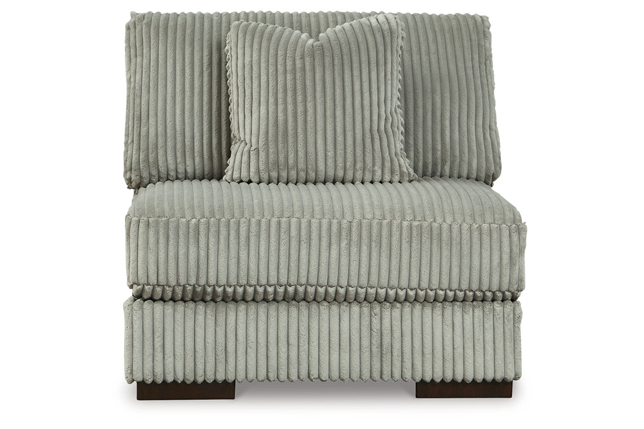 Lindyn Fog Armless Chair - 2110546 - Luna Furniture - Dallas Store