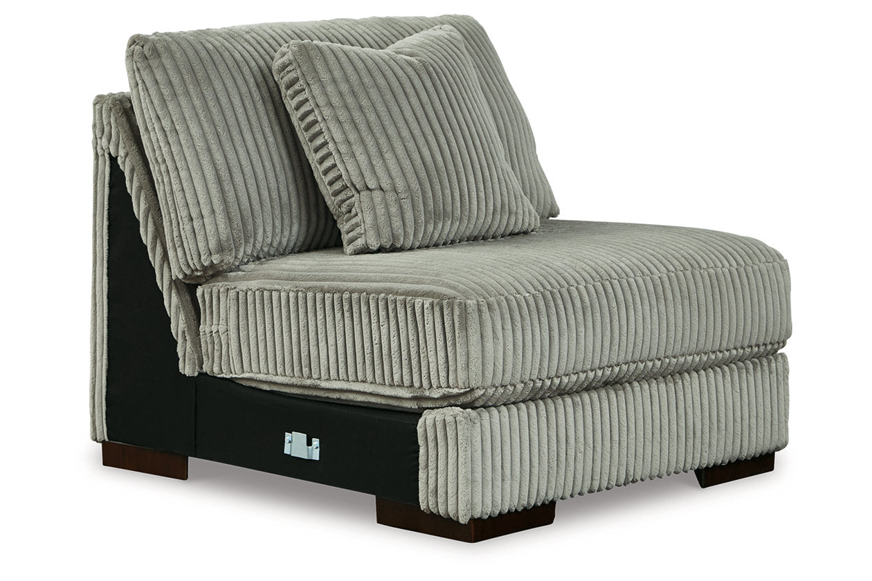 Lindyn Fog Armless Chair - 2110546 - Luna Furniture - Dallas Store