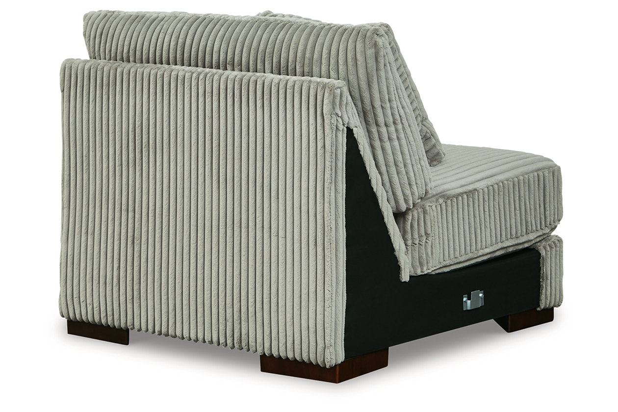Lindyn Fog Armless Chair - 2110546 - Luna Furniture - Dallas Store