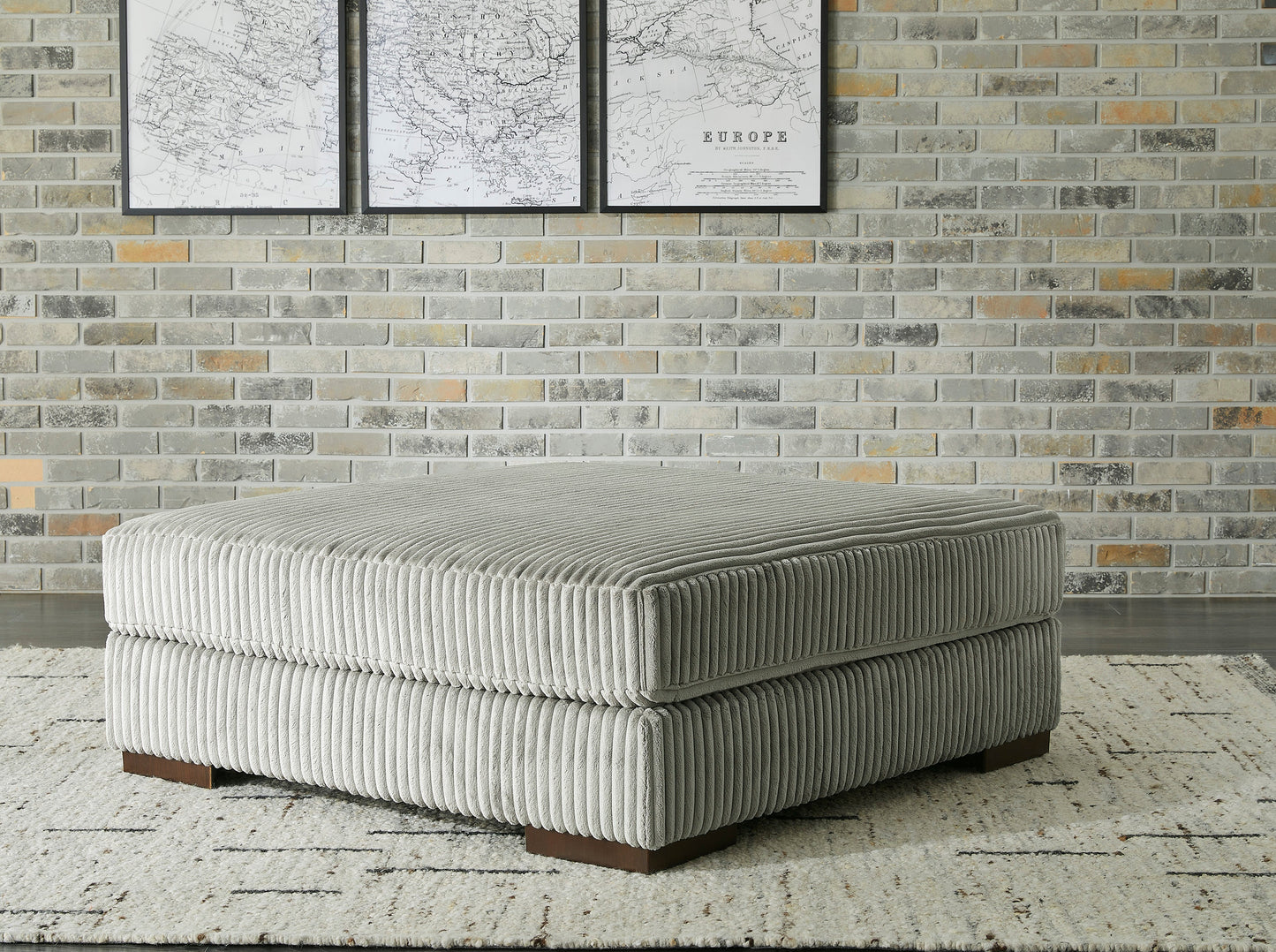 Lindyn Fog Double Chaise Sectional - SET | 2110517 | 2110546 | 2110546 | 2110516 - Luna Furniture - Dallas Store