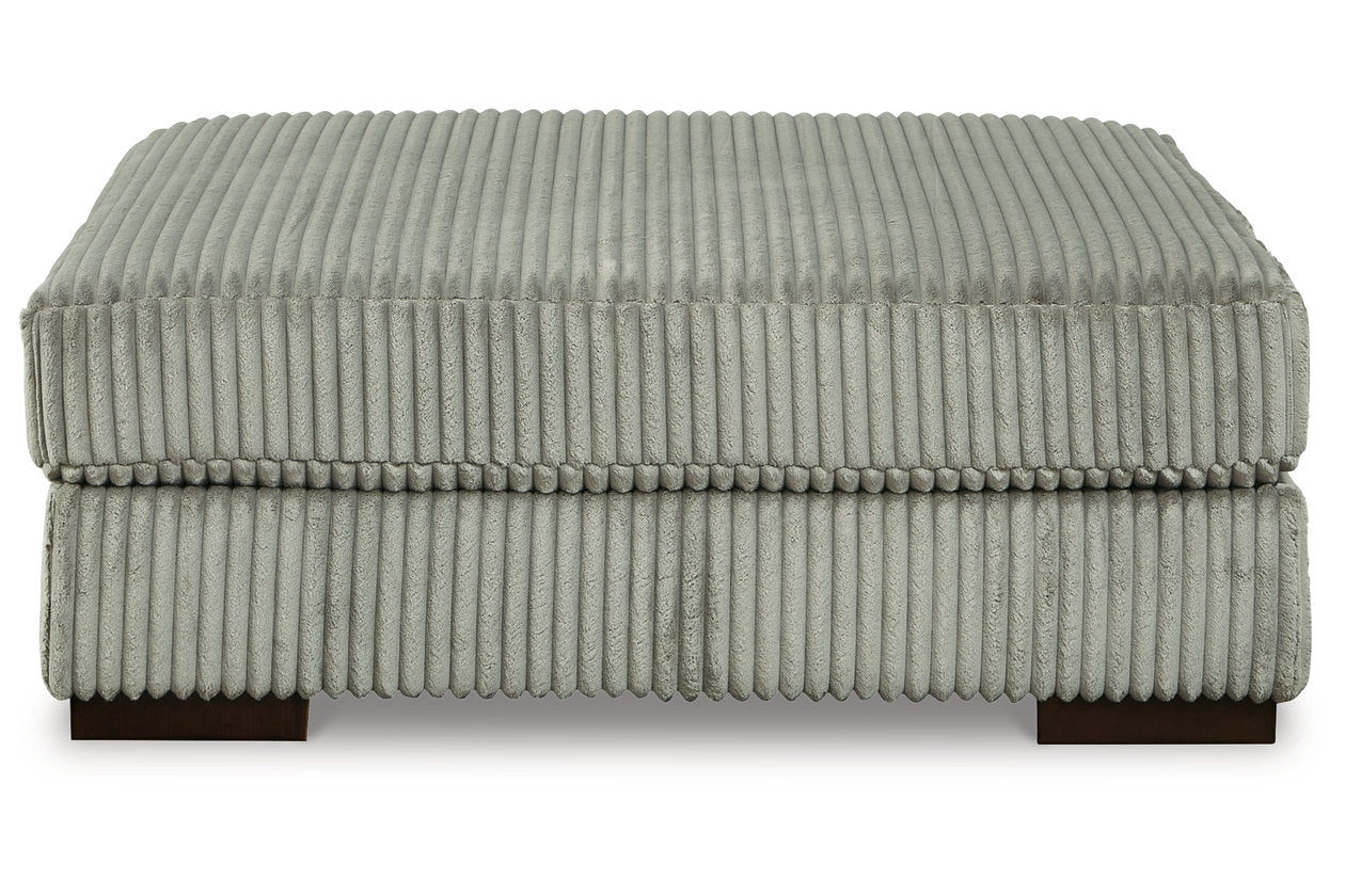 Lindyn Fog Oversized Accent Ottoman - 2110508 - Luna Furniture - Dallas Store